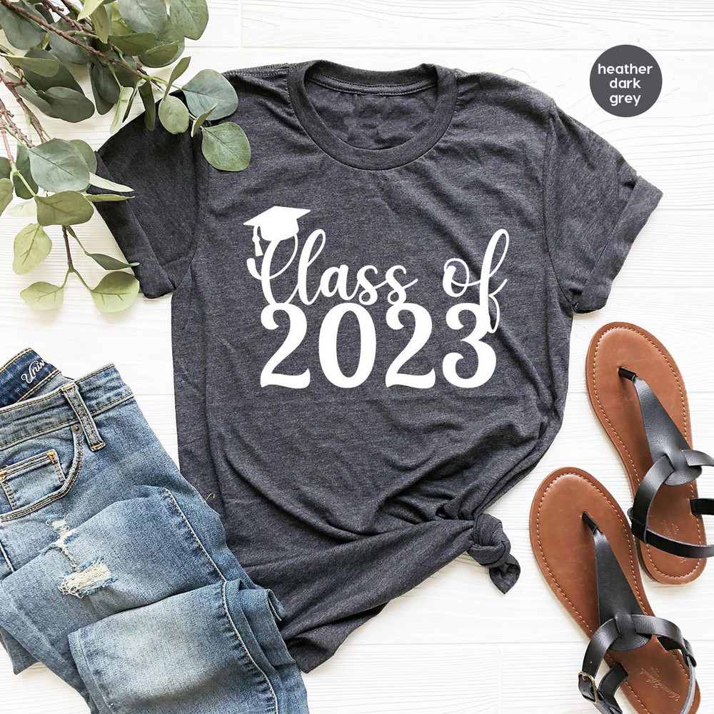 Class of 2023 Shirt for Graduation Gifts, 2023 Graduation T-Shirt for Graduated Senior, Senior Year Sweatshirt for Back to School Gift - 2.jpg