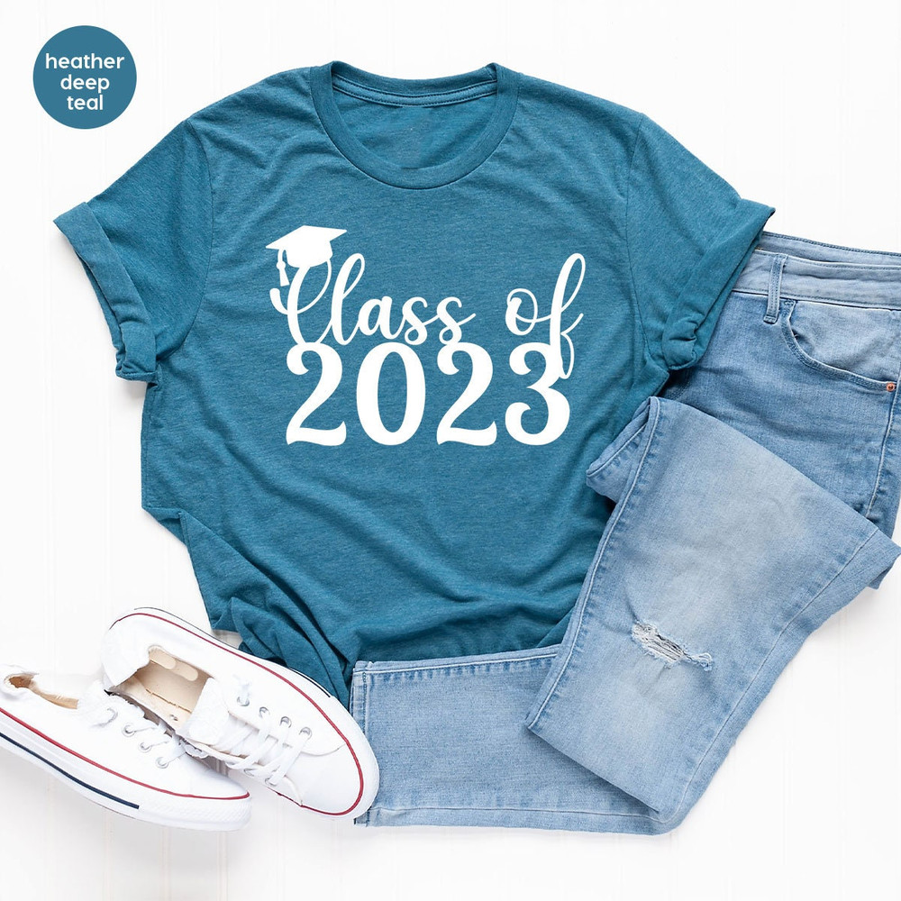 Class of 2023 Shirt for Graduation Gifts, 2023 Graduation T-Shirt for Graduated Senior, Senior Year Sweatshirt for Back to School Gift - 3.jpg