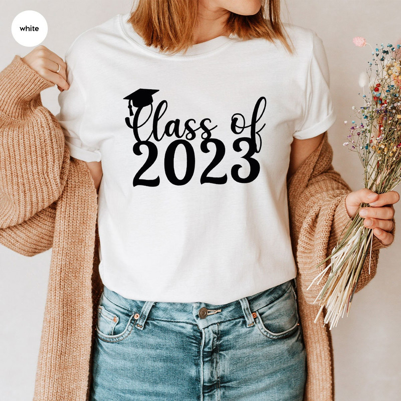 Class of 2023 Shirt for Graduation Gifts, 2023 Graduation T-Shirt for Graduated Senior, Senior Year Sweatshirt for Back to School Gift - 5.jpg