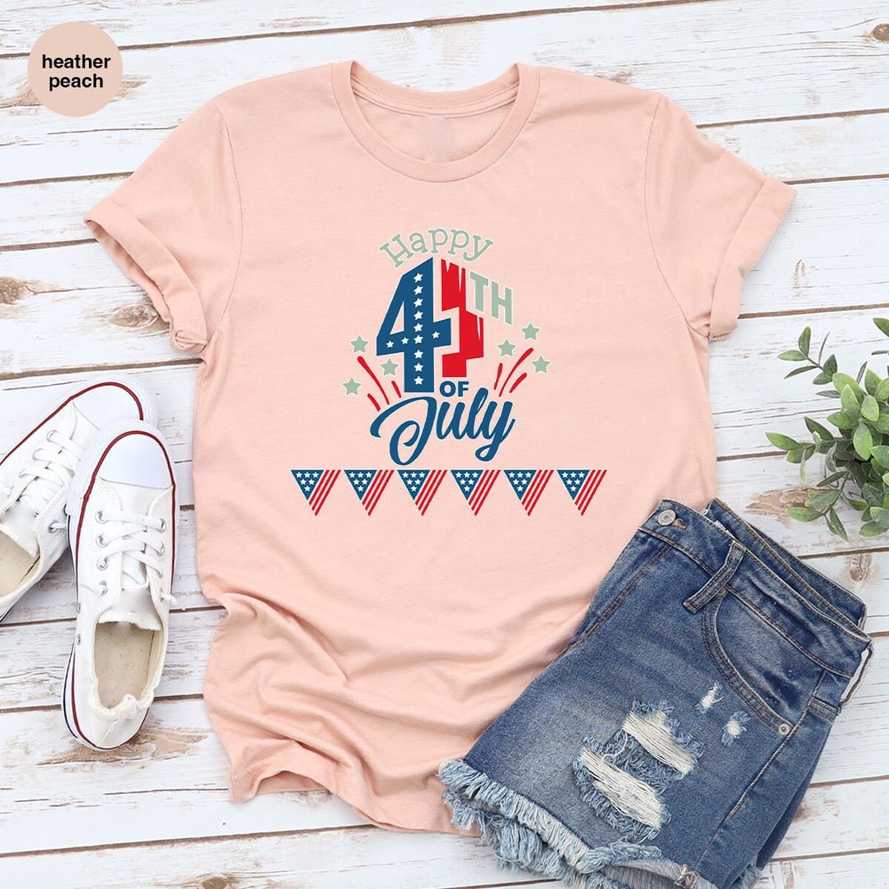 Cool Independence Day Gifts, American Flag Graphic Tees, Cool American Shirt, Gift for Him, Patriotic T Shirts, Fourth Of July Vneck TShirt - 4.jpg