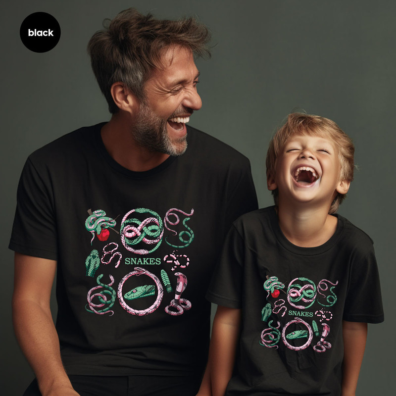 Cool Snake Graphic Tees, Trendy Animal T-Shirt, Aesthetic Snakes Clothing, Snake VNeck Shirt, Gifts for Him, Birthday Gifts for Women - 6.jpg