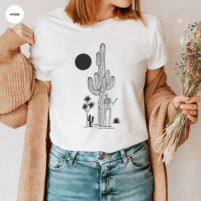 Country T-Shirt, Nature Shirt, Cactus Shirt, Plant Vneck Shirt, Desert Graphic Tees, Western T-Shirt, Adventure Tees, Plant Shirt - 3.jpg