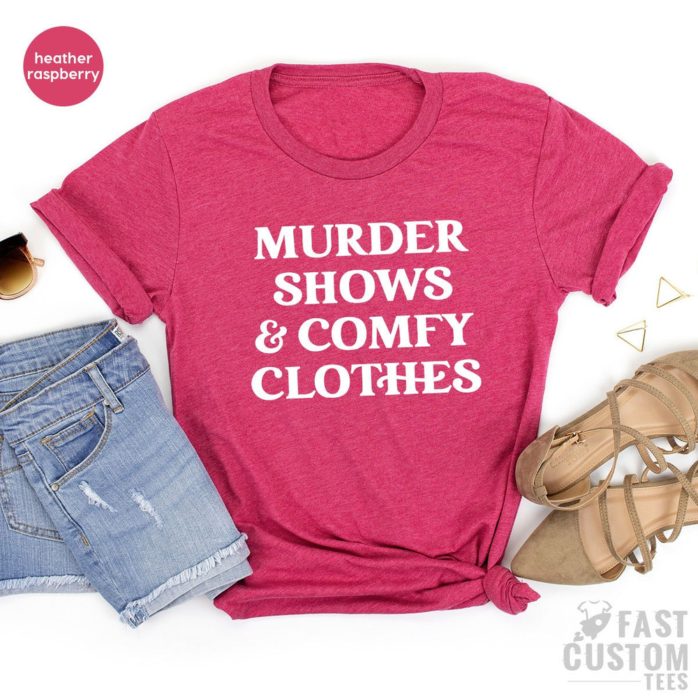 Crime Show Shirts, Criminal Shirt, Crime Scene TShirt, Murder Shows Comyf Clothes Shirt, Murderer T Shirt, Crime Series Shirt - 6.jpg