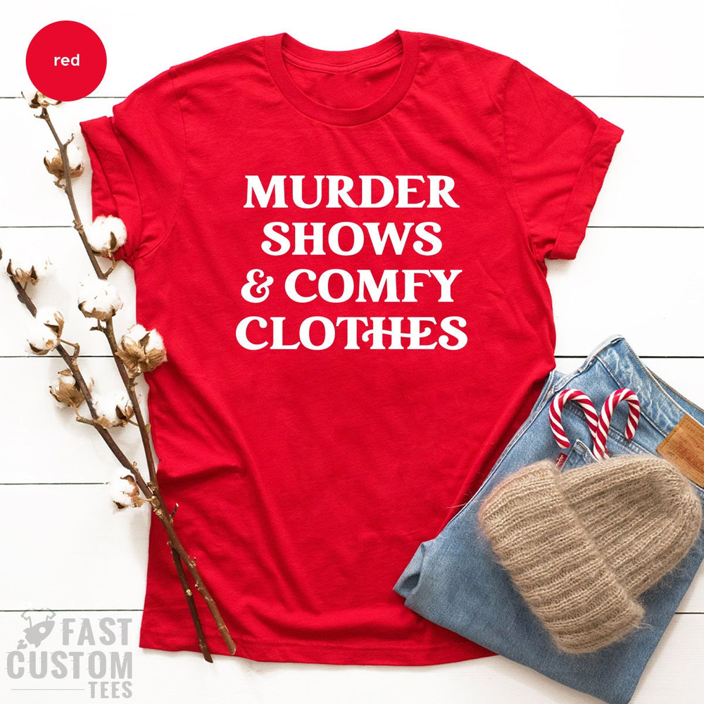 Crime Show Shirts, Criminal Shirt, Crime Scene TShirt, Murder Shows Comyf Clothes Shirt, Murderer T Shirt, Crime Series Shirt - 7.jpg