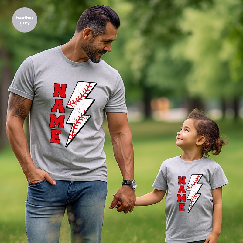 Custom Baseball Shirt, Personalized Gifts, Baseball Mom Shirt, Baseball Player Name Shirt, Customized Sports Outfit, Baseball Coach Gift - 6.jpg