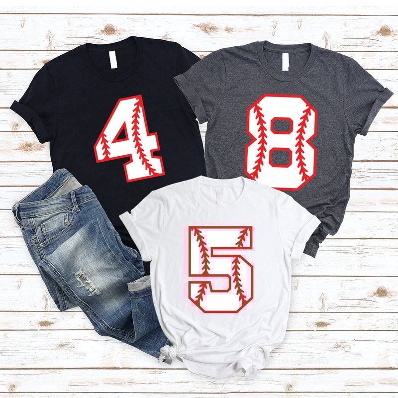 Custom Baseball Shirt, Personalized Gifts, Baseball Numbers Shirt, Baseball Birthday Shirts, Baseball Mom Shirt, Baseball Gift, Gift for Him - 3.jpg