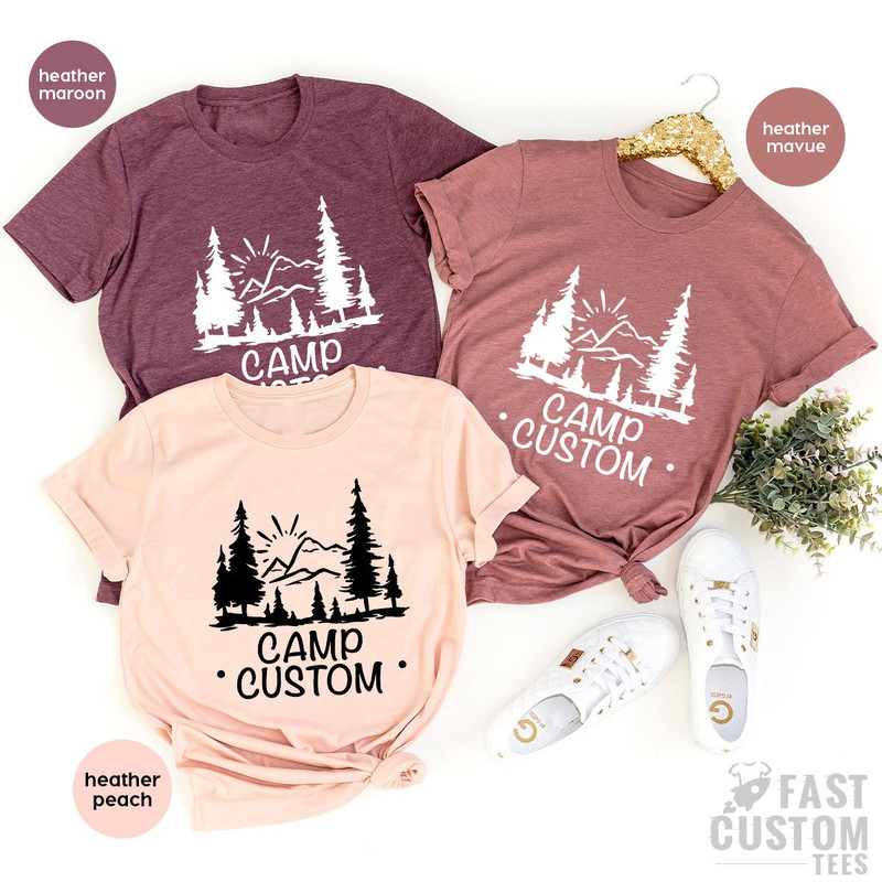 Custom Camp Shirt, Camping Shirt, Camping Friend Gift, Summer Shirt, Camping Lover Shirt, Simple Camping Shirt - 2.jpg