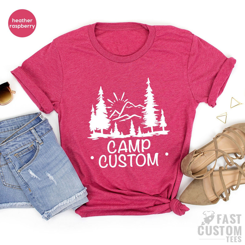 Custom Camp Shirt, Camping Shirt, Camping Friend Gift, Summer Shirt, Camping Lover Shirt, Simple Camping Shirt - 5.jpg
