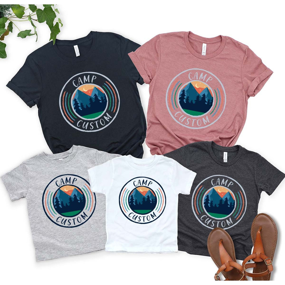 Custom Camping Shirt, Camp Gifts, Custom T-shirt, Custom Shirt, Custom Camp Shirt, Camp Crew Shirt, Camp Custom Shirt, Camping Family Shirt - 1.jpg