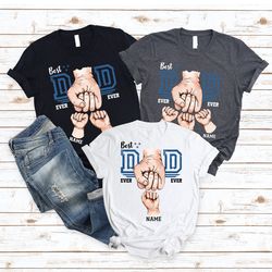 custom fathers day shirt, personalized dad gifts, matching dad and son shirts, fathers day gifts from daughter, best dad