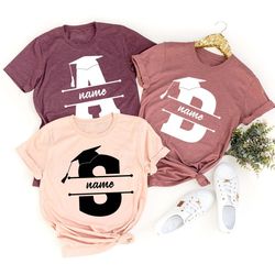 custom graduation gift, cool graduation party shirt, personalized graduation graphic tee shirt, grad gift for sister, gi