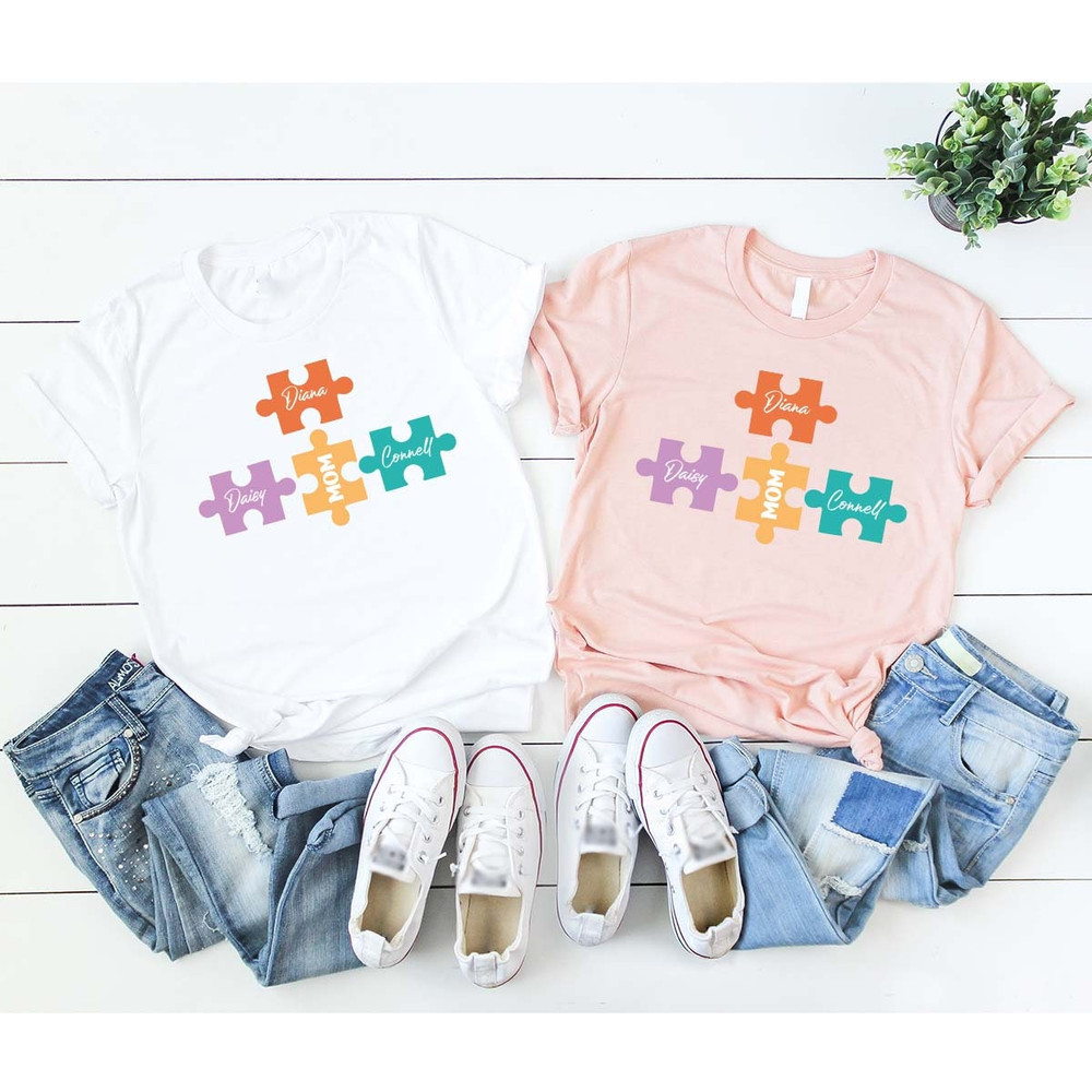 Custom Mothers Day Shirt, Personalized Gifts for Mom, Mothers Day Gift, Mother Gift, Customizable Mom Shirt, Matching Family Shirts - 2.jpg