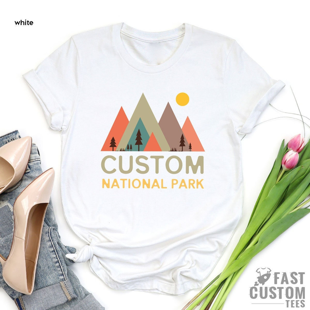 Custom National Park Shirt, National Park Shirt, Camping Shirt, Hiking Shirt, Custom Shirt, Outdoor Shirt, Mountain Shirt, National Park Tee - 3.jpg