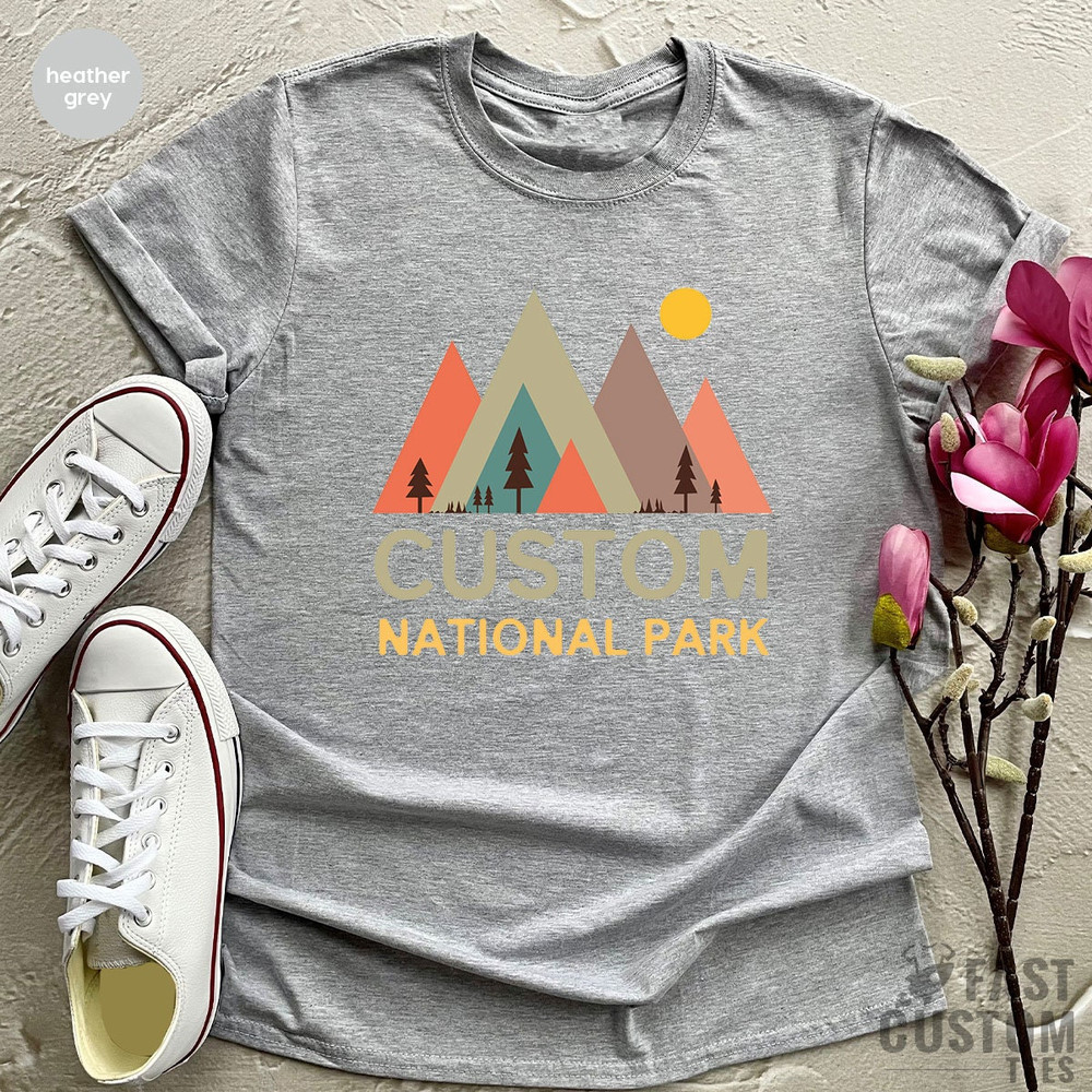Custom National Park Shirt, National Park Shirt, Camping Shirt, Hiking Shirt, Custom Shirt, Outdoor Shirt, Mountain Shirt, National Park Tee - 4.jpg