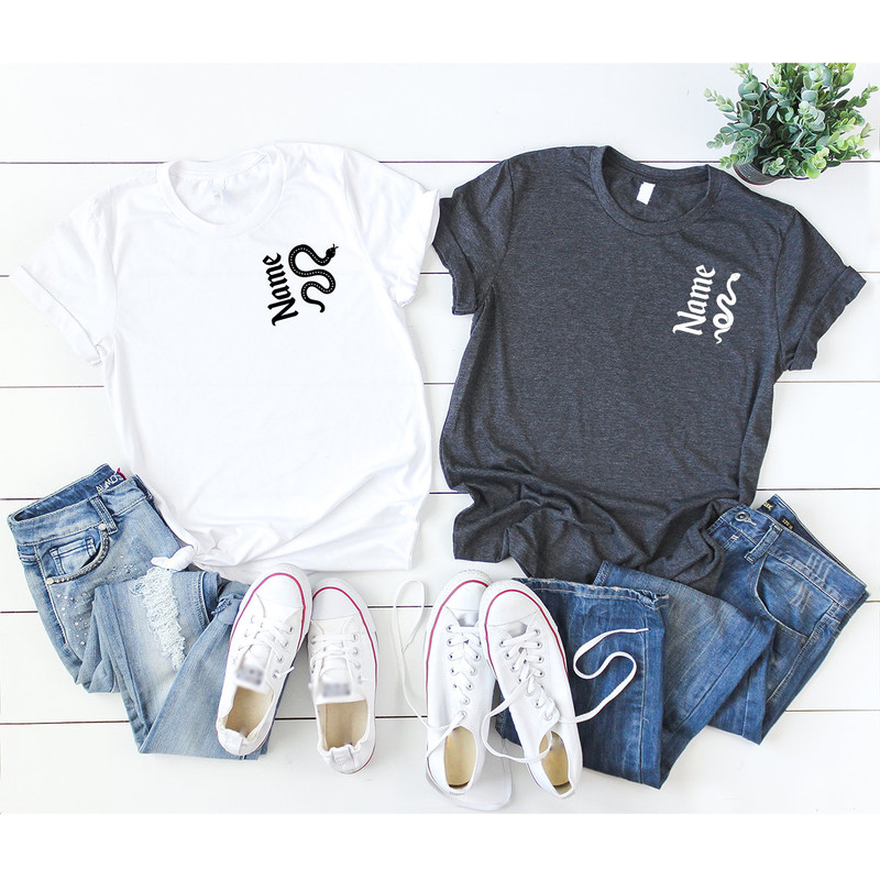 Custom Snake Shirts, Personalized Gifts, Snake Pocket Tees, Gift for Him, Customized Pocket Shirt, Animal Graphic Tees, Womens Vneck TShirt - 5.jpg