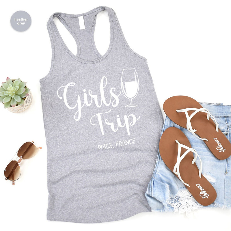 Custom Travel Tank, Girls Trip Tank, Personalized Vacation Tank, Trip Graphic Tees, Best Friend Tank, Travel Gifts, Gift for Her - 4.jpg