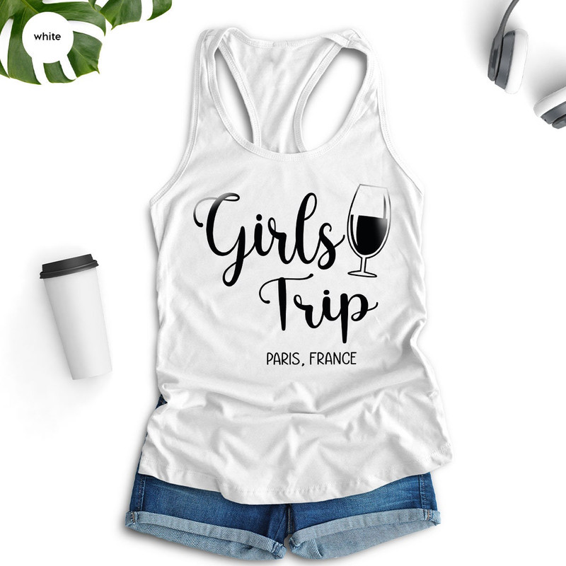 Custom Travel Tank, Girls Trip Tank, Personalized Vacation Tank, Trip Graphic Tees, Best Friend Tank, Travel Gifts, Gift for Her - 6.jpg