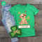 Customized St Patricks Day Shirt, Cute Shirt, Personalized Irish T-Shirt, Four Leaf Clover Shirt, Gift for Her, Graphic Tees, Shamrock Shirt - 2.jpg