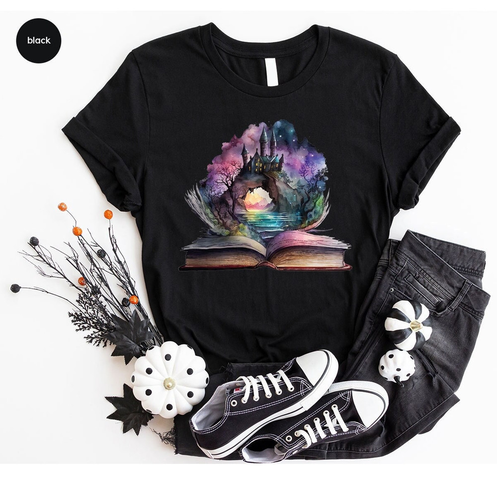 Cute Book Shirts, Toddler Reading Shirts, Librarian Gifts, Reader Womens Clothing, Librarian Vneck T-Shirt, Book Love Gifts - 1.jpg