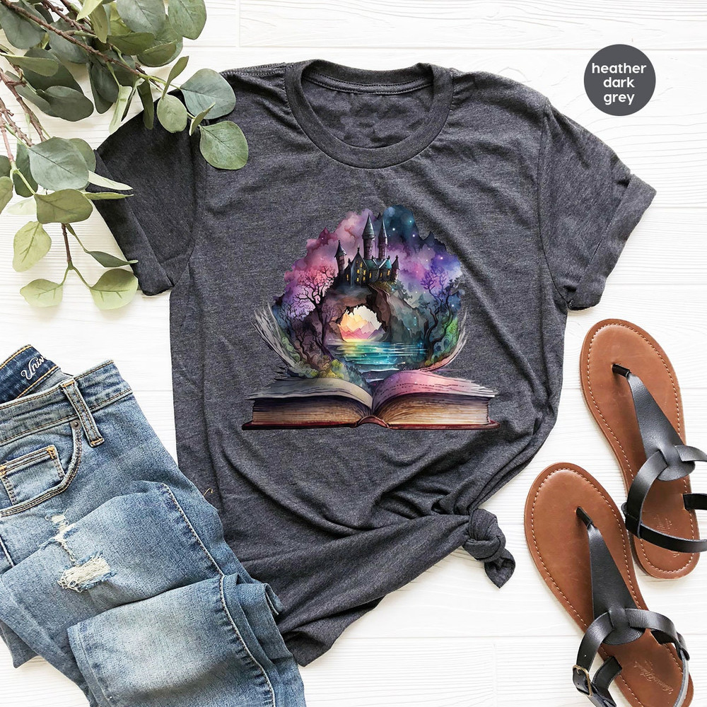 Cute Book Shirts, Toddler Reading Shirts, Librarian Gifts, Reader Womens Clothing, Librarian Vneck T-Shirt, Book Love Gifts - 5.jpg