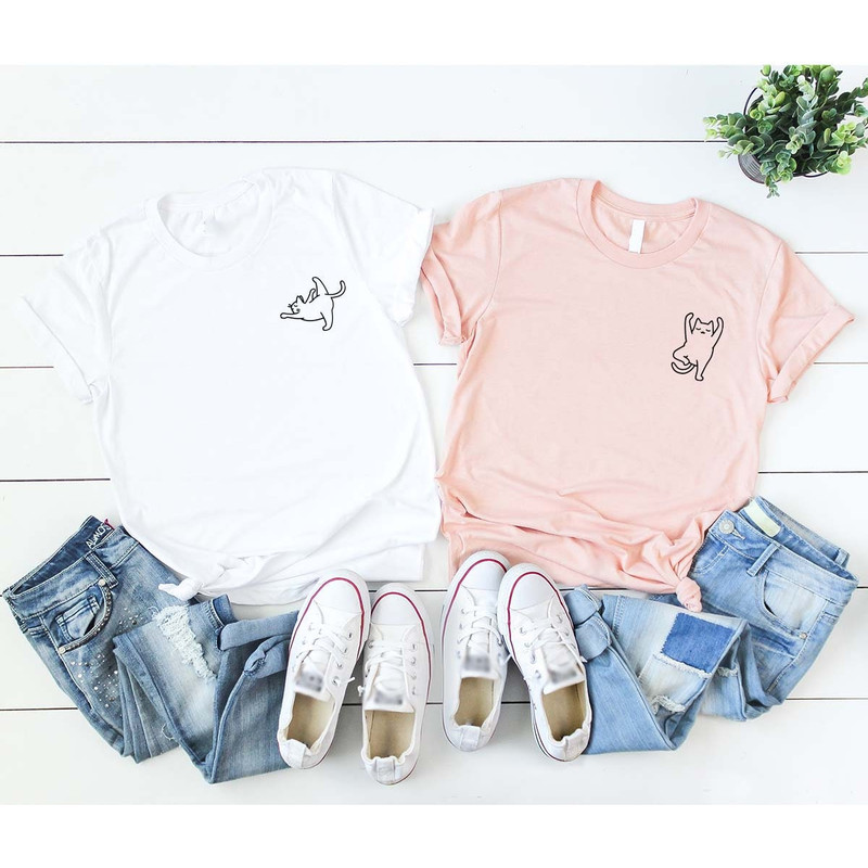 Cute Cat Yoga Shirt, Gifts for Mom, Yoga Crewneck Sweatshirt, Meditation Shirts for Women, Yoga Gifts, Cat Crewneck Sweatshirt - 4.jpg