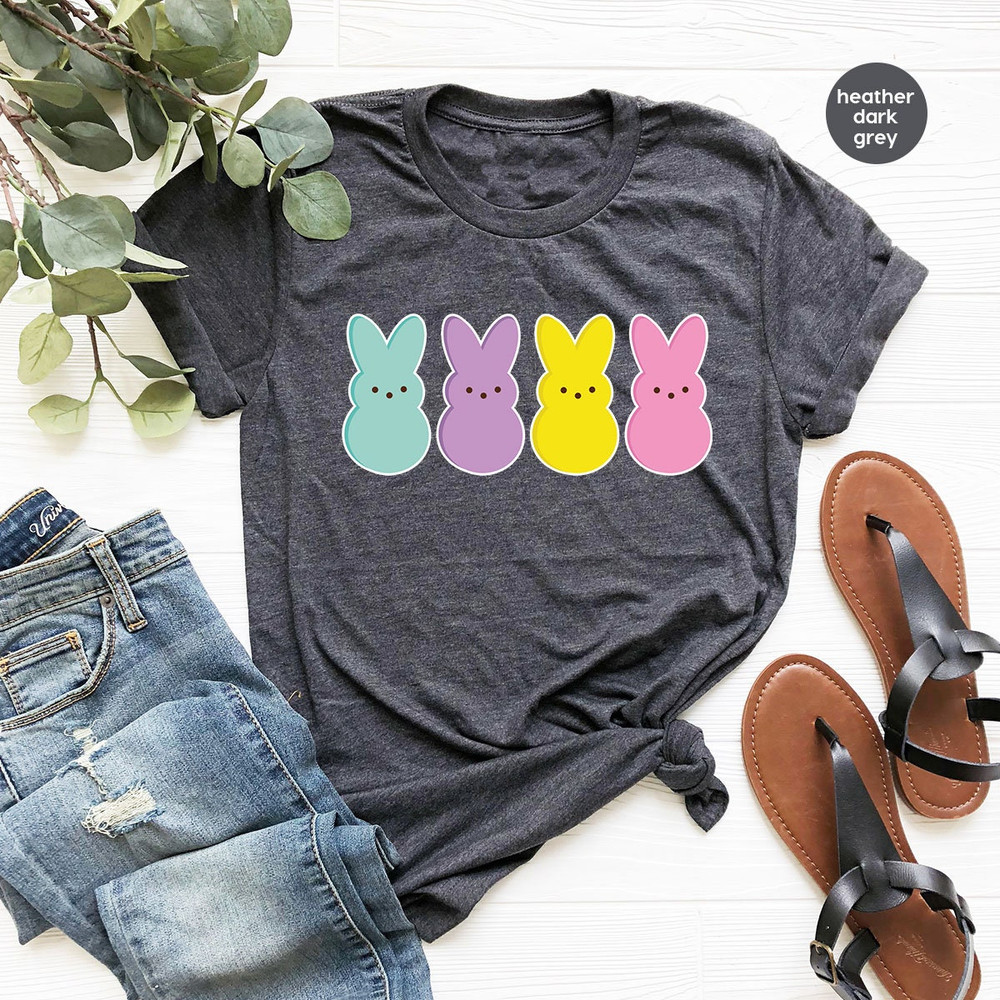 Cute Easter Shirt, Easter Gifts, Kids Easter TShirts, Easter Bunny T-Shirt, Easter Crewneck Sweatshirt, Bunny Graphic Tees, Shirts for Women - 2.jpg