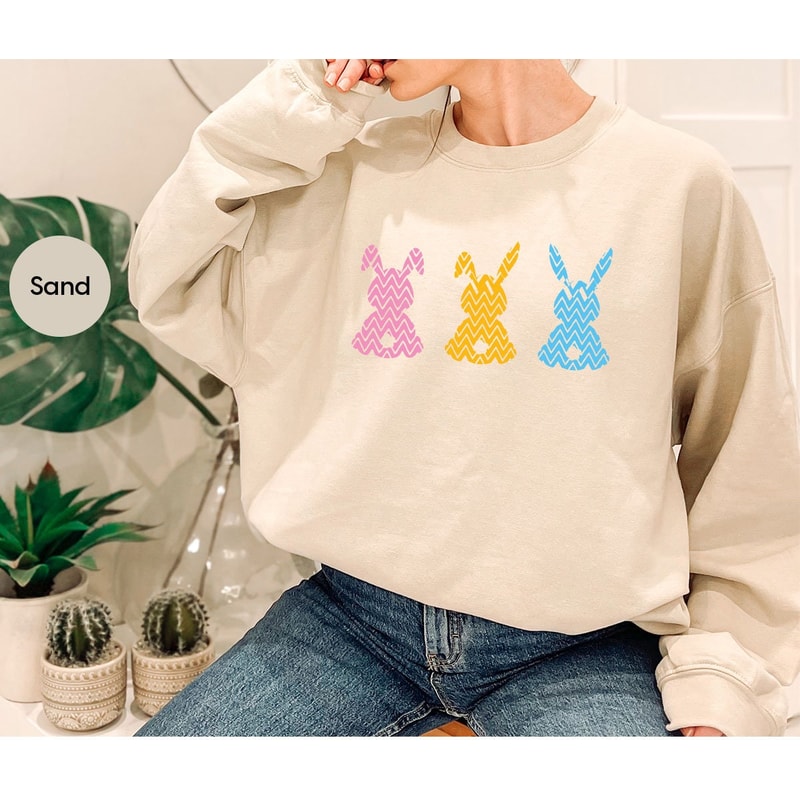 Cute Easter Kids Shirts, Easter Bunny Graphic Tees, Easter Gifts for Her, Happy Easter Clothing, Funny Easter Shirts, Gifts for Kids - 7.jpg