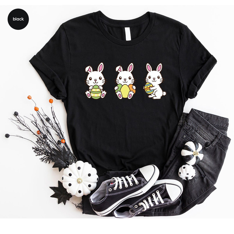 Cute Easter Shirts, Toddler Bunny TShirts, Christian Shirts, Happy Easter Day T-Shirt, Kids Easter Outfit, Easter Gifts, Easter Baby Clothes - 6.jpg