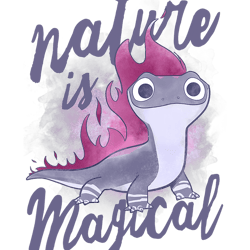 disney frozen 2 salamander nature is magical smoke portrait t-shirt.pngdisney frozen 2 salamander nature is magical smok