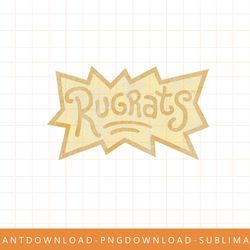 Rugrats Tonal Logo png, sublimate, digital print