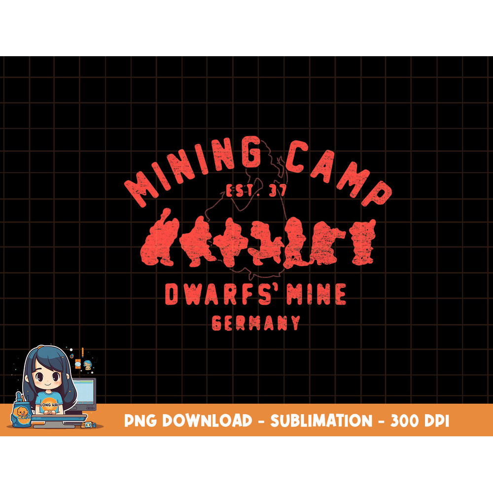 Disney Snow White Mining Camp Est. 37 Graphic T-Shirt png, sublimation, digital print.jpg