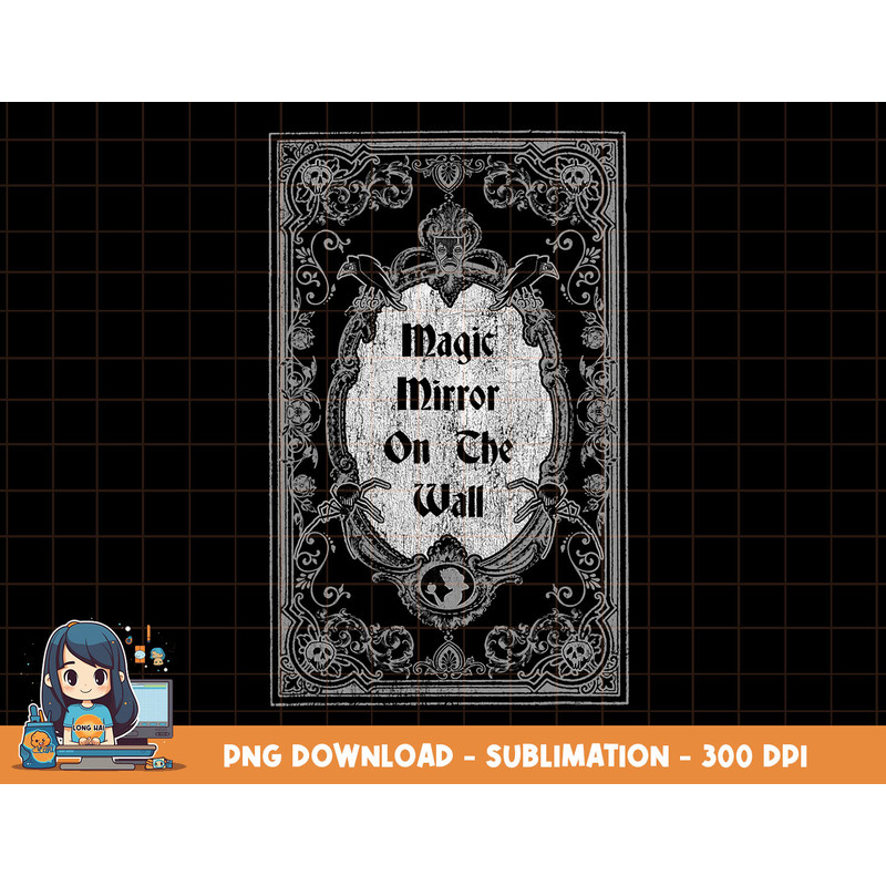 Disney Snow White Mirror On The Wall png, sublimation, digital print.jpg