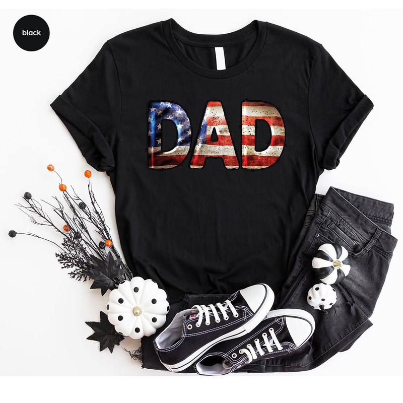 Dad Shirt, Fathers Day Gifts, 4th of July Shirt, Fathers Day Shirt, Gift for Dad, Patriotic Gift, American Flag Graphic Tees, Veteran Outfit - 6.jpg