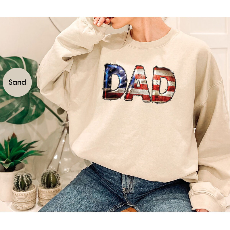 Dad Shirt, Fathers Day Gifts, 4th of July Shirt, Fathers Day Shirt, Gift for Dad, Patriotic Gift, American Flag Graphic Tees, Veteran Outfit - 7.jpg