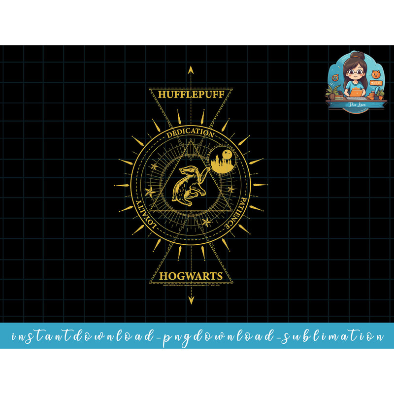 Harry Potter Hufflepuff Celestial png, sublimate, digital download.jpg