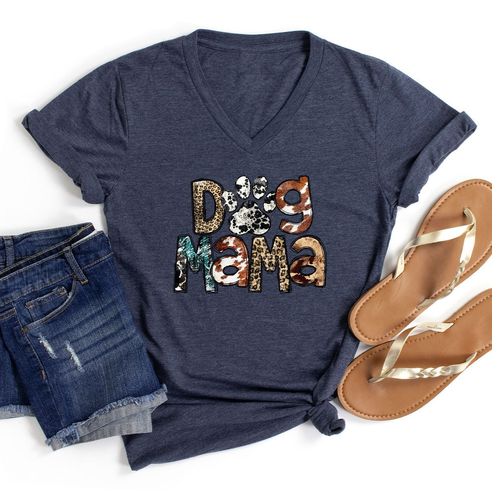 Dog Mama Shirt, Dog Mom Gift, Dog Mom T-shirt, Dog Mom T-Shirt, Gift for Her, Animal Love, Fur Mama, Dog Mom Shirt for Women, Dog Mom Shirt - 4.jpg