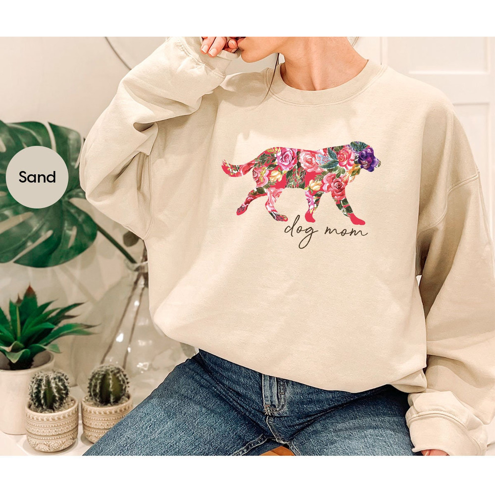 Dog Mom Gift, Mama Shirt, Dog Mom Shirt, Mothers Day Gift, Gift for Mom, Mothers Day Shirt, Dog Mama T-Shirt, Floral Tees, Gift for Her - 7.jpg