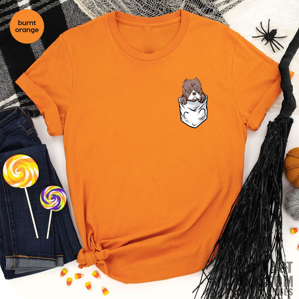 Dog Pocket Shirt, Animal Lover Shirt, Cute Dog Kids Shirt, Dog Toddler Shirt, Dog Birthday Gift, Women's Dog Shirt, Dog Lover Gift - 4.jpg