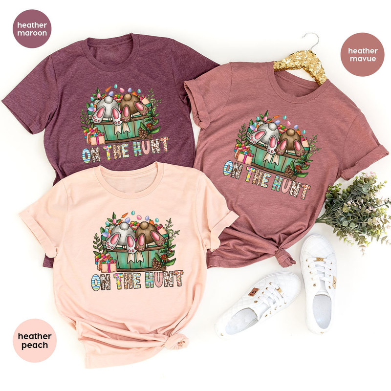 Easter Bunny Graphic Tees, Easter Gifts, Gifts for Her, Easter Day Shirts, Kids Easter Day Shirt, Easter Eggs Crewneck Sweatshirt - 5.jpg