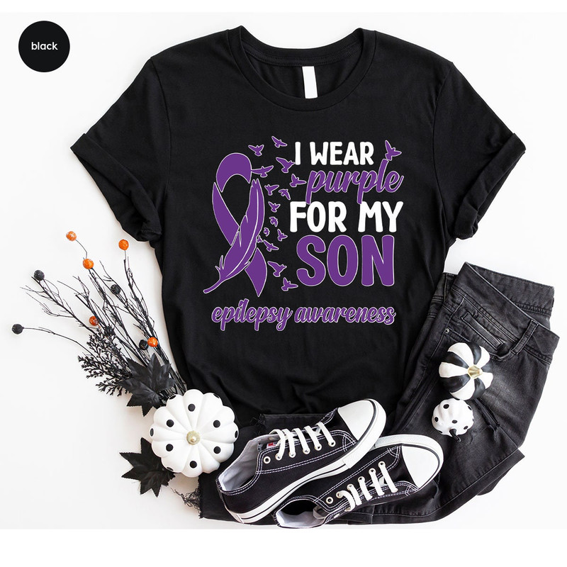 Epilepsy Shirts, Epilepsy Awareness Tees, Epilepsy Support Shirt, Epilepsy Son Crewneck Sweatshirt, Epilepsy Gift, Neurodiversity TShirt - 6.jpg