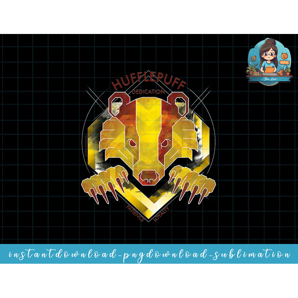 Harry Potter Hufflepuff Dedication Patience Loyalty png, sublimate, digital download.jpg