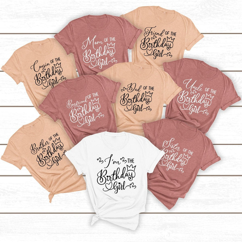 Family Birthday Shirt, Birthday Match Shirt, Matching Birthday Tee, Matching Family, Birthday T-shirt, Birthday Gift, Birthday Woman Shirt - 1.jpg