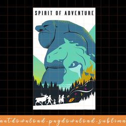 disney frozen 2 spirit of adventure poster png, sublimate, digital download