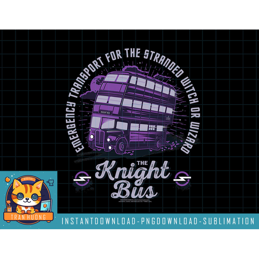 Harry Potter Magical Motors - The Knight Bus png, sublimate, digital download.jpg