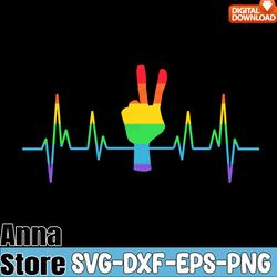 lgbt gay pride heartbeat svg,lgbt day svg,lesbian svg , gay svg,bisexual svg,transgender svg,queer svg,pride svg