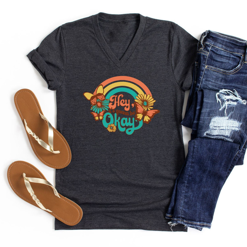 Flower Shirts, Retro TShirt, Inspirational Quotes Tee, Motivational Shirts, Shirts For Women, Positive Shirt, Groovy Hippie Shirt - 4.jpg