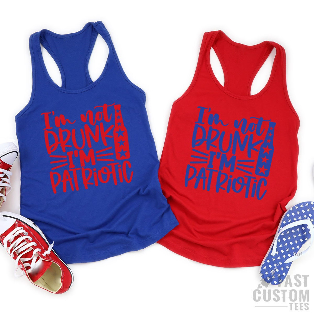 Fourth Of July Funny, 4th Of July Shirt, Fourth of July Shirt, Independence Day, American Flag Shirt, Im Not Drunk Im Patriotic - 5.jpg