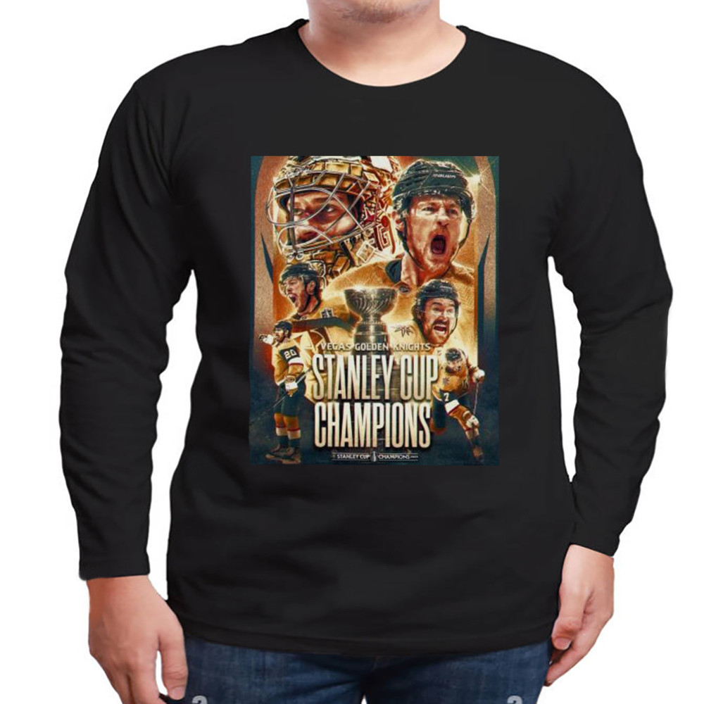 Vegas Golden Knights Team Hockey 2023 Stanley Cup Champions Shirt, Unisex Clothing, Shirt For Men Women, Graphic Design