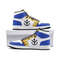 Vegeta Dragon Ball Z JD1 Shoes, Vegeta Dragon Ball Z Jordan 1 Shoes, Vegeta Dragon Ball Z Shoes, Vegeta Sneaker
