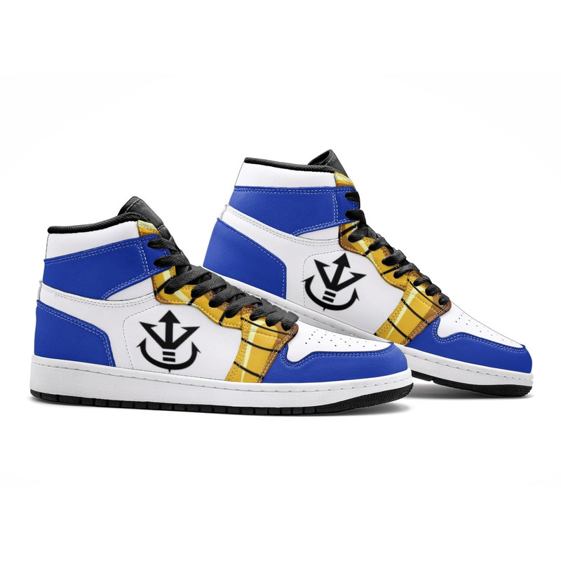 Vegeta Dragon Ball Z JD1 Shoes, Vegeta Dragon Ball Z Jordan 1 Shoes, Vegeta Dragon Ball Z Shoes, Vegeta Sneaker